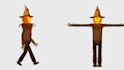 create rigged 2d simple cartoon character in moho