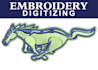 do logo embroidery digitizing, convert to dst, pes, emb