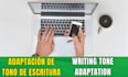 write unique and creative content in spanish
