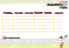 create the digital weekly  agenda planner you love