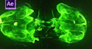 create beautiful particle explosion logo animation