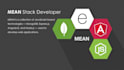 develop in mean stack as mongodb, express, angular, node js