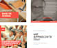 create content posts for your social media accounts