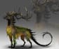 do creature animal monster concept art design for book game tabletop