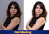 advanced hair masking and background removal professionally