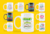 create a  custom coffee mug design