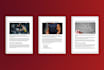 write content on fitness, nutrition, and training