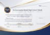 make professional award, diploma and completion certificate