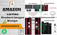 design amazon product infographic, and editing
