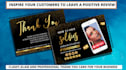 design amazon thank you card, package insert, package insert