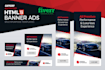 design epic HTML5 banner ads for you
