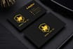 do vista print, moo, gold foil business card