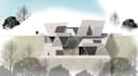make architectural illustration and diagram