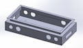 create 3d modelling sheet metal design by solidworks autocad