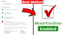 monetize your youtube channel