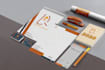 design business card and stationery items