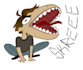 draw a memey, goofy version of your character