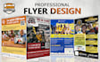 design modern digital and print event flyers