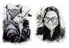 draw your photo with a pencil