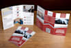 create modern bifold or trifold brochure and food menu