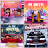 design your music album or single cover in cartoon art style