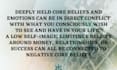 identify and release your negative core beliefs