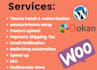 design your webshop or wordpress  woocommerce store or online store