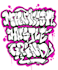 draw bubble graffiti style with hand drawn
