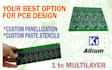 design a custom pcb board for you in kicad or altium