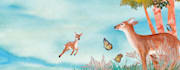 make childrens books illustrations by hand and no ai