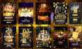 design dancing club flyers within 6 hours