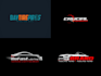 do a modern wheel, tire, and automobile modification logo