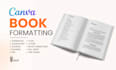 design canva workbook, ebook, PDF worksheet, book formatting