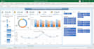 create a professional excel dashboard with dynamic charts