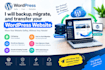 backup, migrate, and transfer your wordpress website