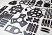 machine a 3d cnc aluminium, carbon fiber, plastic part