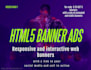 design responsive HTML5 web banner ads