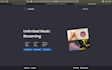 design music website using HTML, CSS