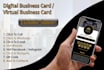 design modern business card for real estate business