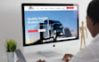 create trucking, dispatching website, logistics website, freight broker