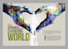 design professional magazine, magazine cover