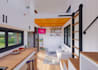 create 3d design of  tiny house, cabin or container house