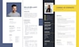 make modern style resume, cover letter template for you