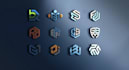 design eye catching monogram logo with fast delivery