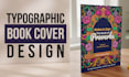 create a typographic book cover design self publish ebook amazon