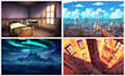 do landscape illustration and background concept art
