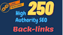 provide white hat SEO backlinks,manual link building service