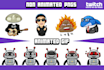 create twitch emotes and sub badges for you
