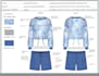 design menswear, streetwear, activewear, hoodie, puffer jacket tech packs