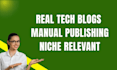 publish a guest post on tech blogs for SEO backlinks